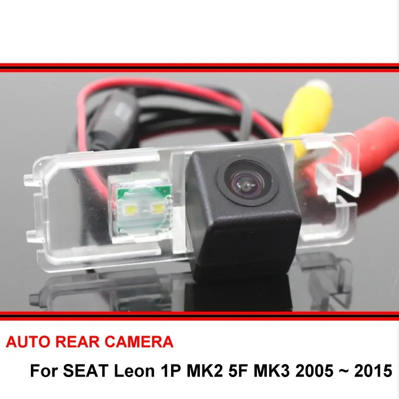 Водонепроницаемая Автомобильная камера заднего вида для SEAT Leon 1P MK2 5F MK3 2005 ~ 2015 |