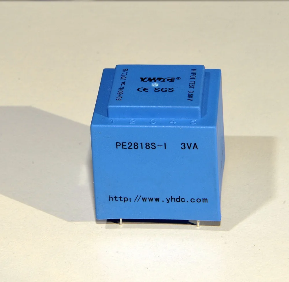PE2818S-I Power 3VA 230 В/9 В сепаратор с ресивером инкапсулированный предохранительный