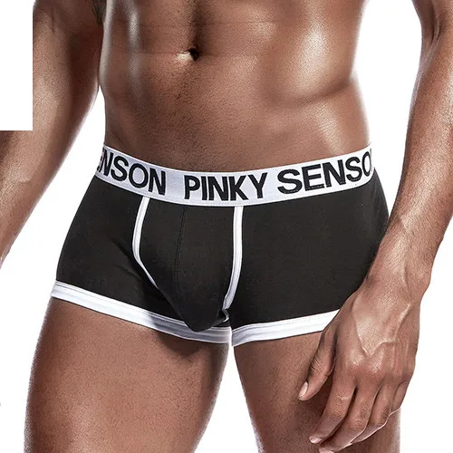 

Men Sexy Breathable Gay Men's Boxer Trunks Soft Male Panties Sleepwear Cotton Underwears Boxers Shorts