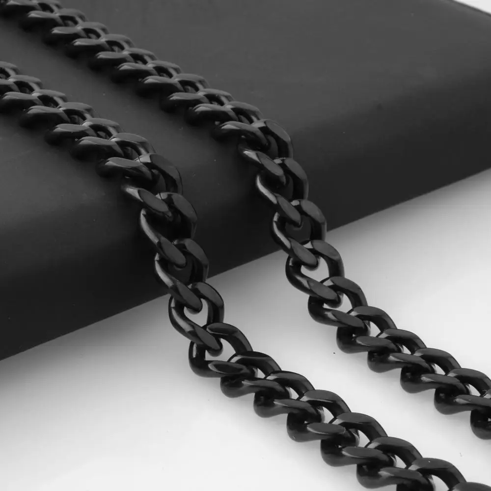 Старомодная шикарная мужские ожерелья Нержавеющая сталь оптовая продажа Цвет
