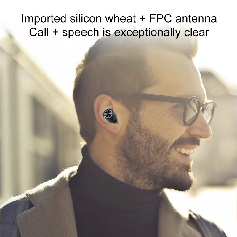 V6 беспроводные наушники Bluetooth гарнитура с шумоподавлением наушники TWS стерео наушники с микрофоном зарядная коробка для телефона