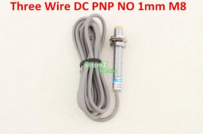 5 шт. три провода DC PNP NO M8 1 мм Индуктивный датчик расстояния LJ8A3 Z/BY|sensor sensor|sensor