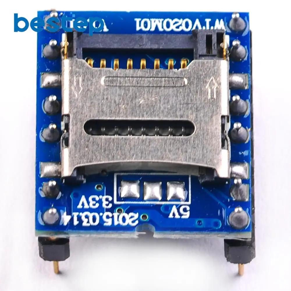 WTV020 WTV020-SD WTV020SD-20SS мини SD карта MP3 звуковой модуль для PIC WTV020-SD-16P | Электронные
