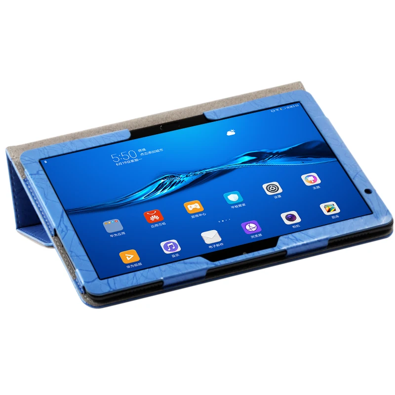 Тонкий роскошный Шелковый зернистый чехол с флип-стойкой для huawei MediaPad M5 Lite 10 чехол BAH2-W09 BAH2-L09 BAH2-W19 10,1 ''чехол для планшета