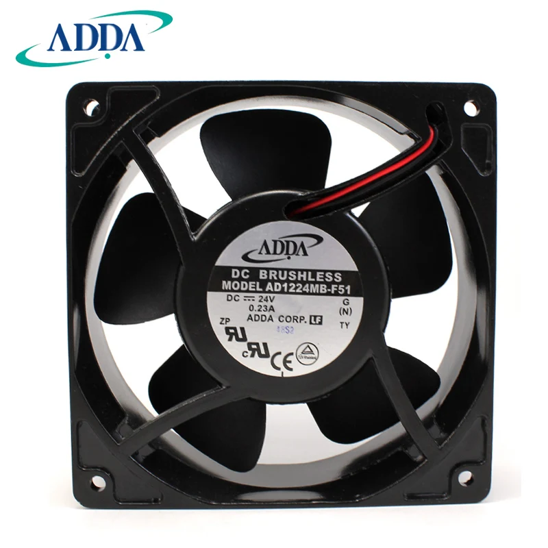 

Новый ADDA AD1224MB-F51 12038 24V0.23A алюминиевого корпуса системы Вентилятор охлаждения