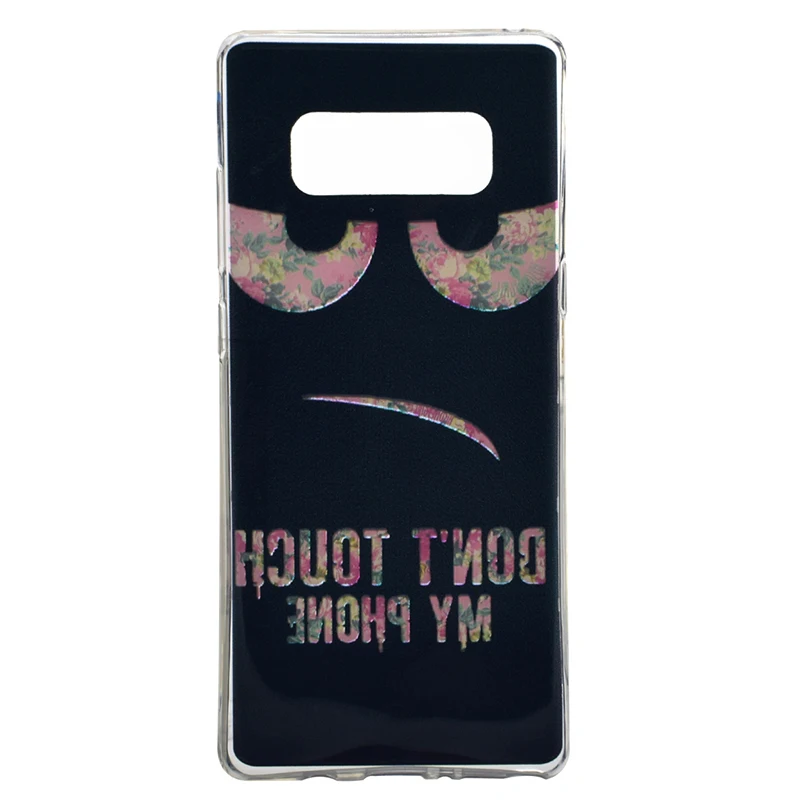 iTien Good Quality TPU Silicone For Samsung Galaxy Note 8 Cover Protective Pouch Bag Gel Skin Case |