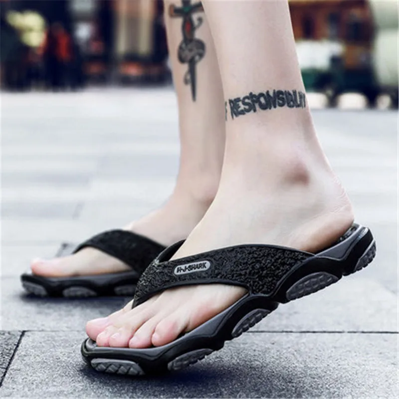 Мужские шлепанцы Chanclas Hombre повседневные пляжные в винтажном стиле лоскутные