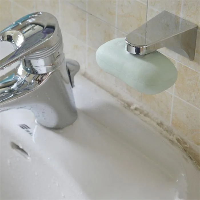 Бытовой серебряный магнитный настенный дозатор для ванной комнаты|dish dvd|bathroom sink