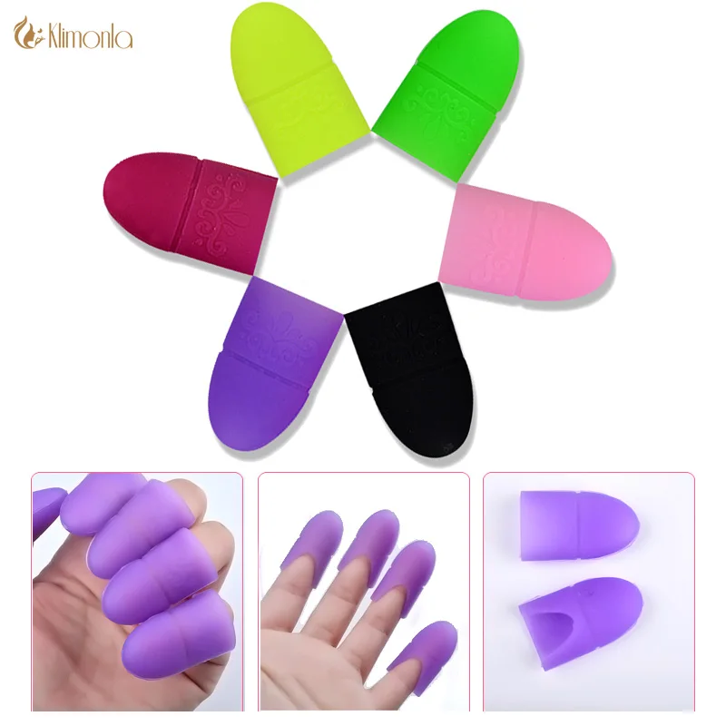 5 шт./компл. Новый Силиконовый Гель лак для снятия ногтей Soakers Remover замачиваемый