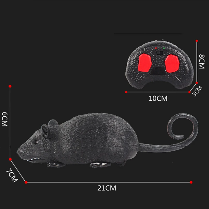 Children Tricky Toys Infrared Induction Electric Remote Control Mouse Pet Toy Realistic RC Simulation Animal Gift Dropshipping | Игрушки и