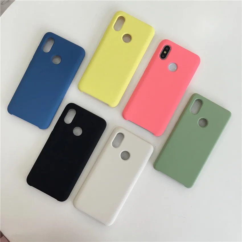 Luxury Official Candy Silicon Case for Xiaomi Mi 9 8 Se Pro Explorer Max 3 Mix 2s 6x A2 Lite Redmi Note 7 6 5 Oringal Cover |