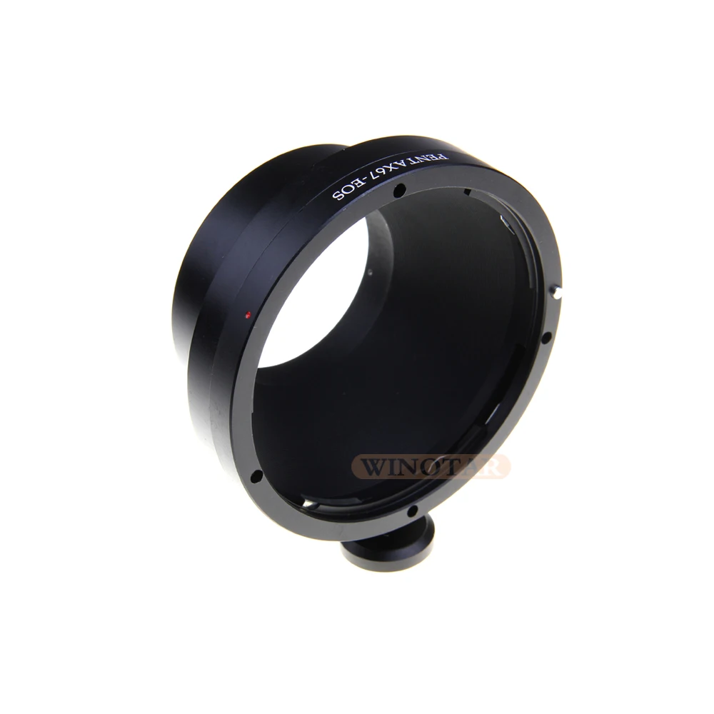 Адаптер для крепления объектива Pentax 67 PK67 к Canon EOS EF 80D 70D 60D 50D 7D 6D 5D Mark II/III/IV 760D D750D 700D