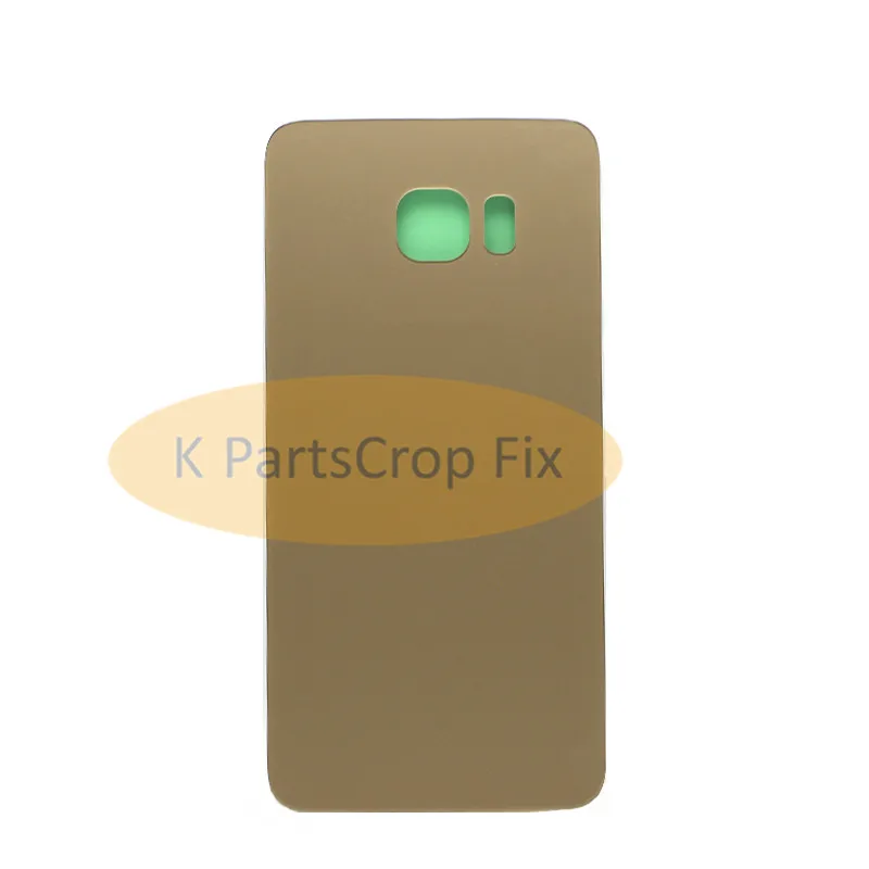 Для samsung Galaxy S6 Edge Plus G925 G928 задняя крышка батарейного отсека стеклянный корпус дверного корпуса с клеевым ремонтом