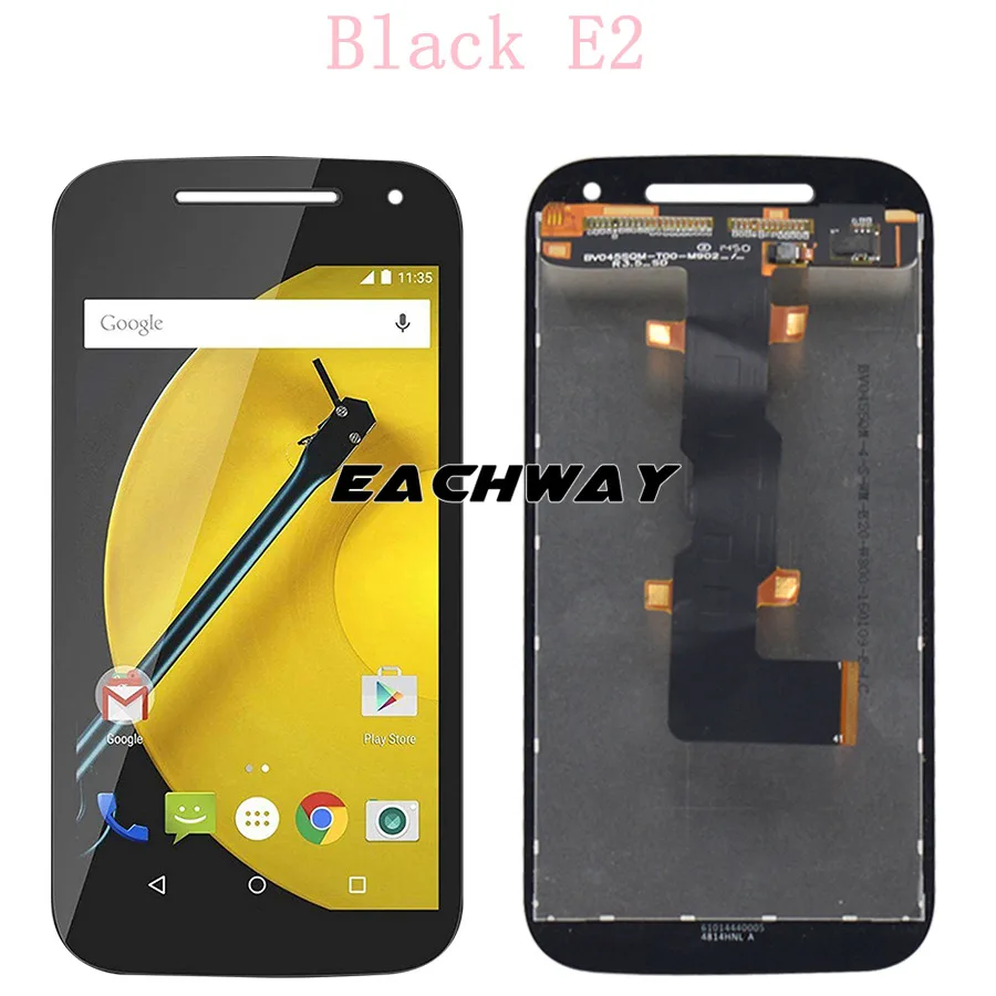 Оригинальный для Motorola Moto E2 LCD XT1505 дисплей XT1524 XT1527 XT1511 сенсорный экран дигитайзер