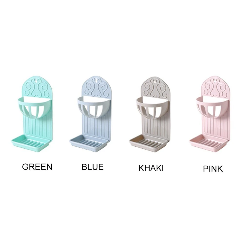 Универсальный Кухня двойной слои держатель для хранения настенное крепление