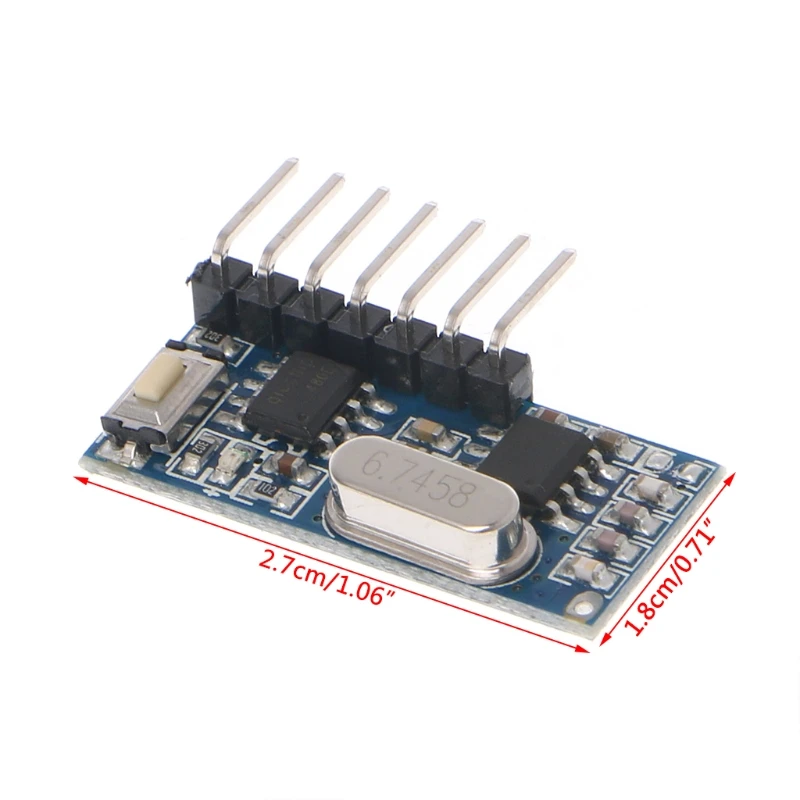 433mhz RF Receiver Learning Code Decoder Module Wireless 4 Channel output Diy kit For Remote Control 1527 encoding W315 | Обустройство