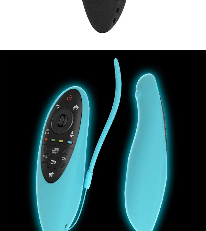 AN-MR500 пульт дистанционного управления Защитные чехлы для LG magic OLED Smart tv SIKAI силиконовый чехол черный красный синий с шнурком Противоскользящий