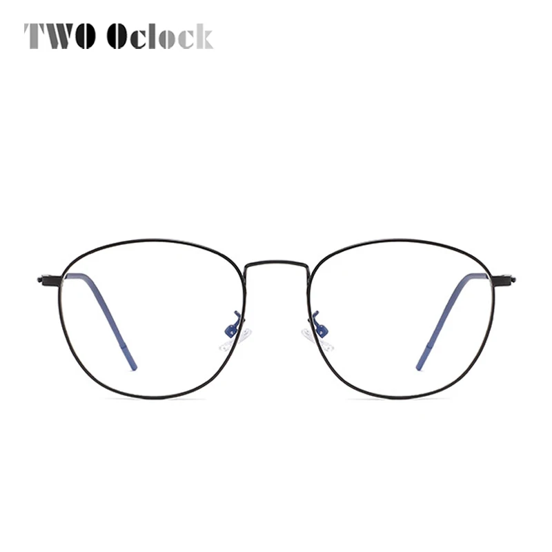 Женские круглые очки TWO Oclock винтажные для компьютера с защитой от синего