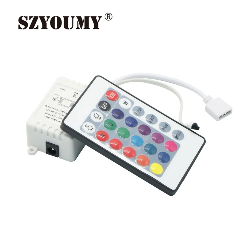Пульт дистанционного управления SZYOUMY RGB 24 клавиши ИК + пульт подходит для