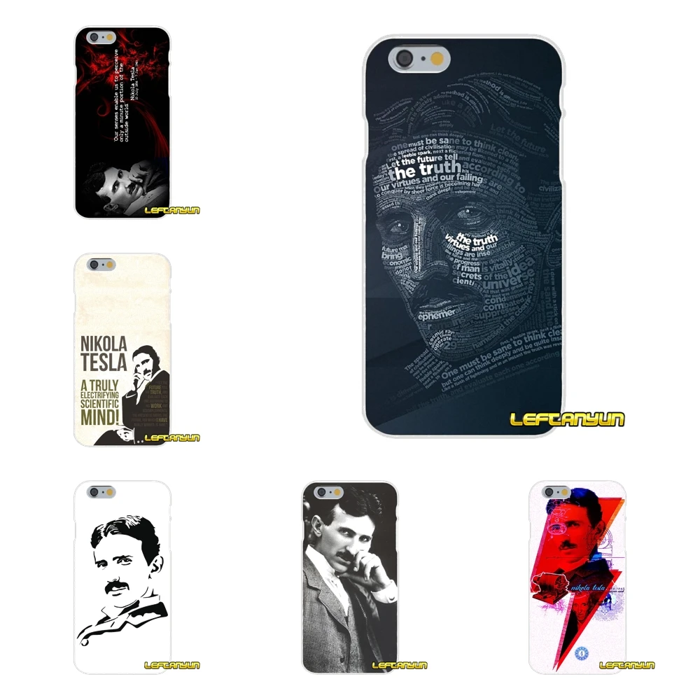 Секреты о Nikola Tesla для iPhone X 4 4s 5 5S 5C SE 6 S 7 8 Plus Аксессуары чехлы