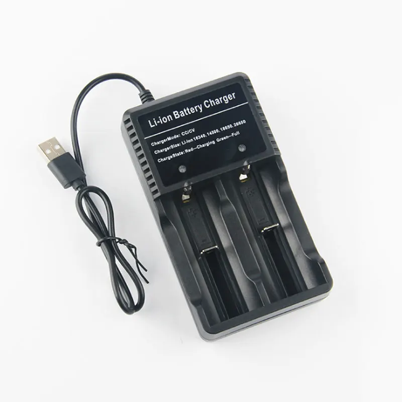 10 шт. двойное электрическое зарядное устройство KingWei на 4 2 в с USB кабелем 3 7