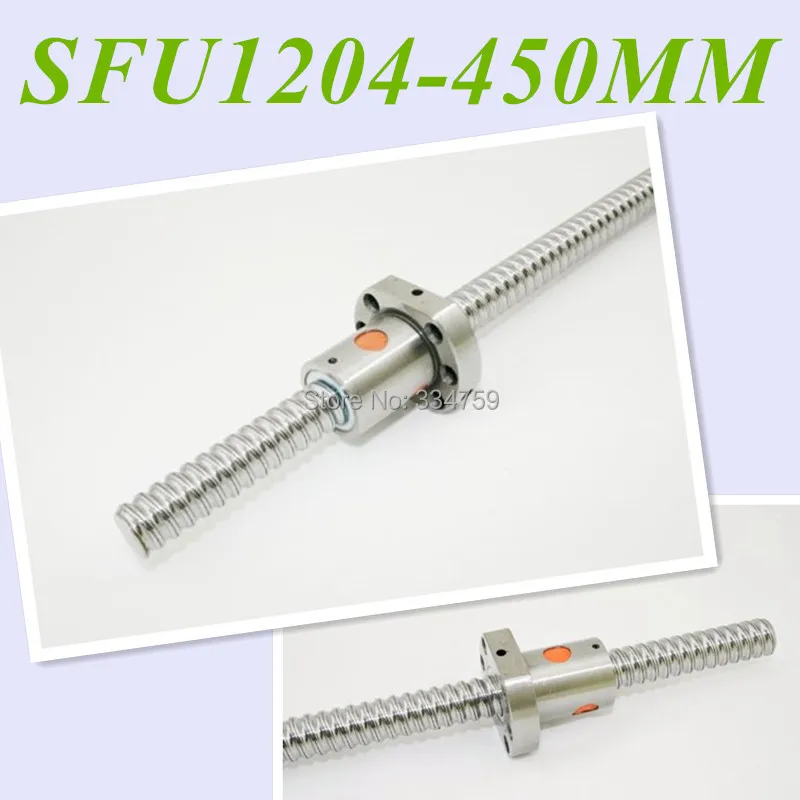 Шаровые винты SFU1204 450 мм шаровые Srew RM1204 L450mm + шаровая гайка 1204 1 шт. детали с ЧПУ без