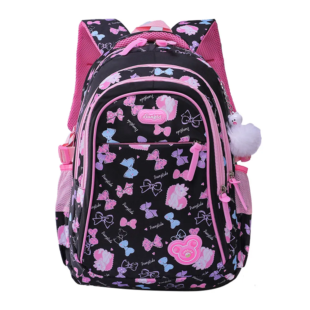 2016 Новый детей школьного сумки ортопедические рюкзак школы для мальчиков девочек водонепроницаем�