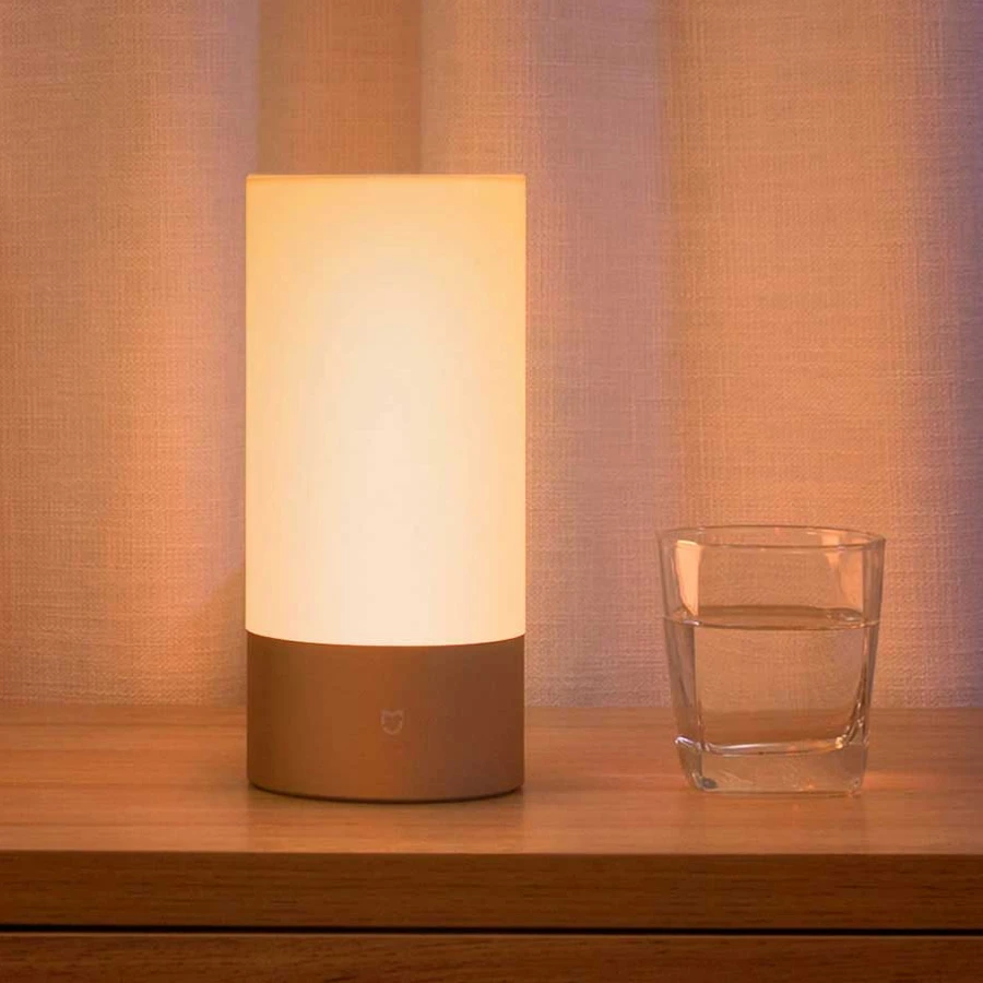 Оригинальный Xiaomi Yeelight сенсорный контроль Крытый смарт кровать лампа ночные