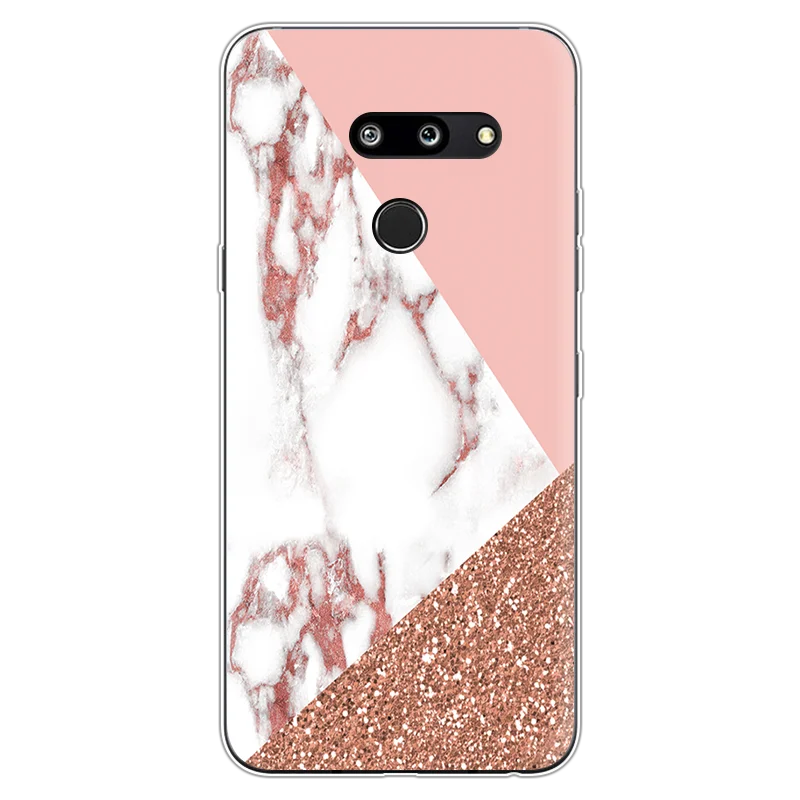 dlsyjjin Роскошные Мрамор Coque для LG Q6 Q7 V20 V30 G5 G6 K4 K8 K10 K11 Plus X power 2 мягкие Мультяшные из ТПУ кожаный Капа для LG Q8 чехол thinq чехол из мягкого ТПУ - Цвет: dlsyjjin