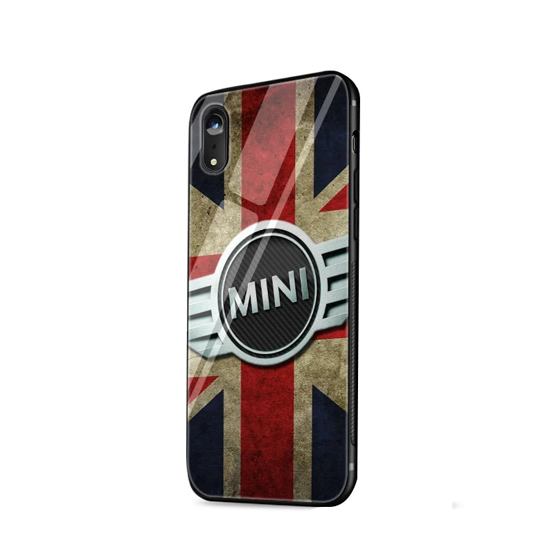 UK Mini Cooper Jcw логотип Чехол для iPhone 5 5S SE 6 6s 7 8 Plus XR X XS Max защитное стекло