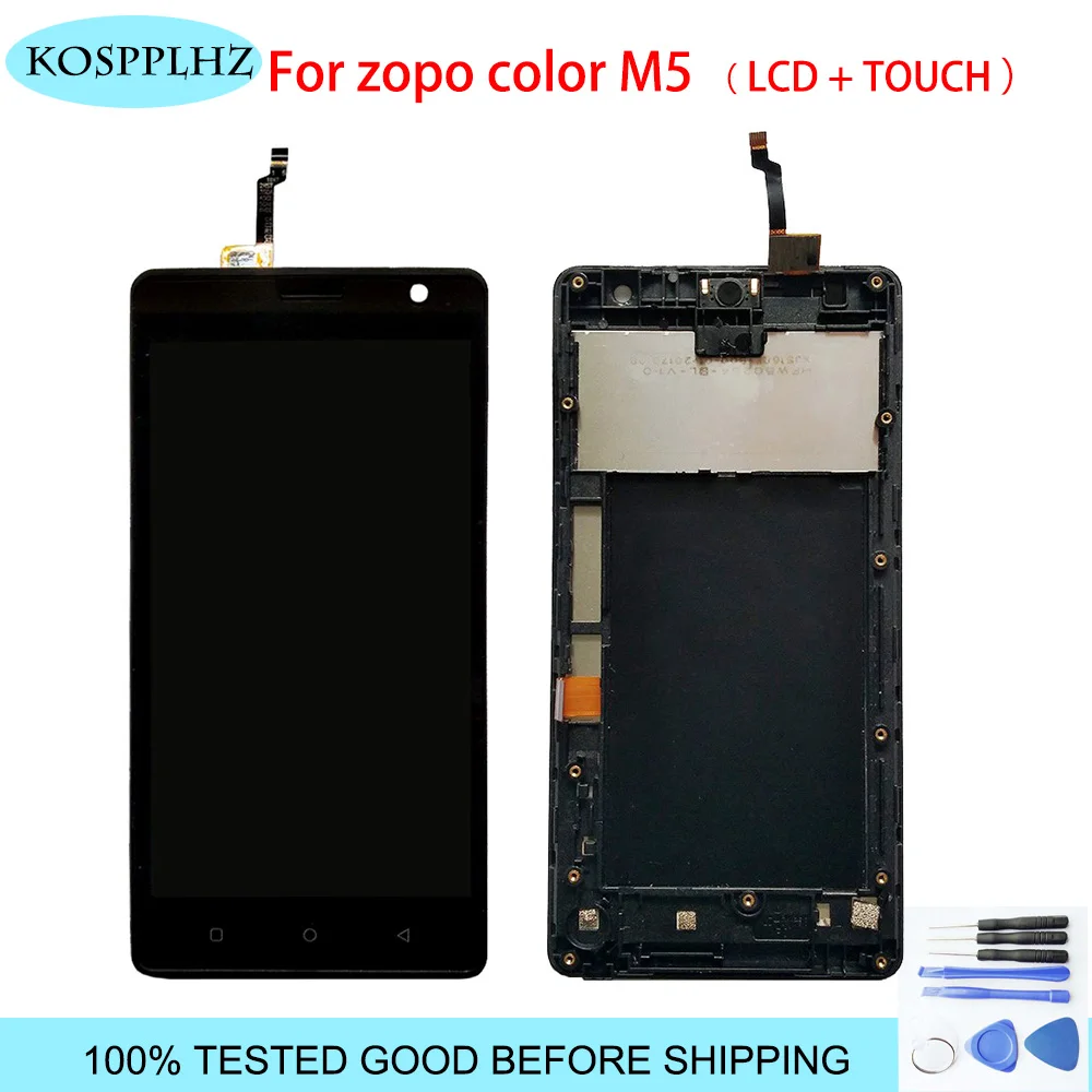 Стеклянная панель для zopo color M5 100% новый дигитайзер экрана ЖК дисплей + сенсорный