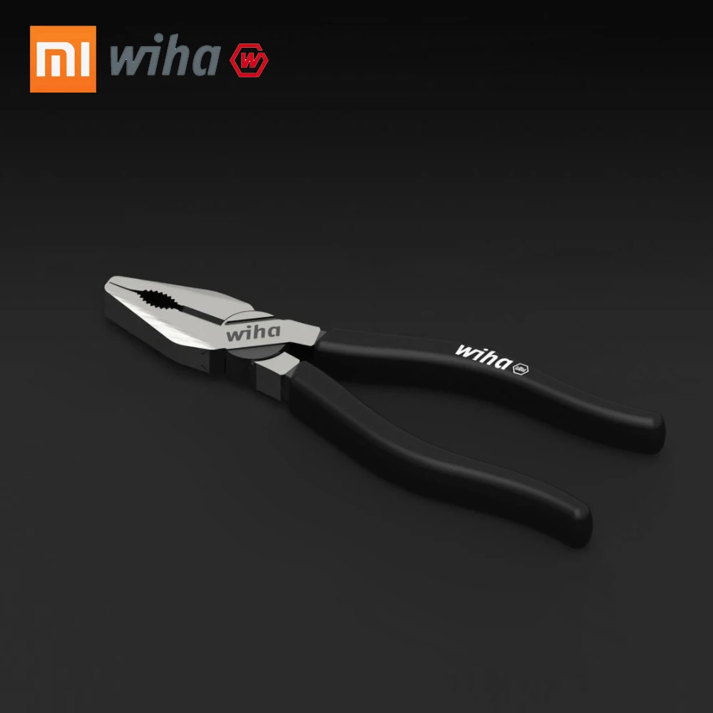 Xiaomi Wiha резак для проволоки 6 дюймов кабельный провод режущие плоскогубцы Ручные плоскогубцы из высокоуглеродистой стали бытовой инструмент для ремонта