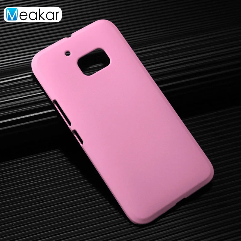 pink Матовый пластиковый чехол для телефона для Htc 10 чехол для Htc 10 стиль жизни чехол-лента на заднюю панель - Цвет: pink