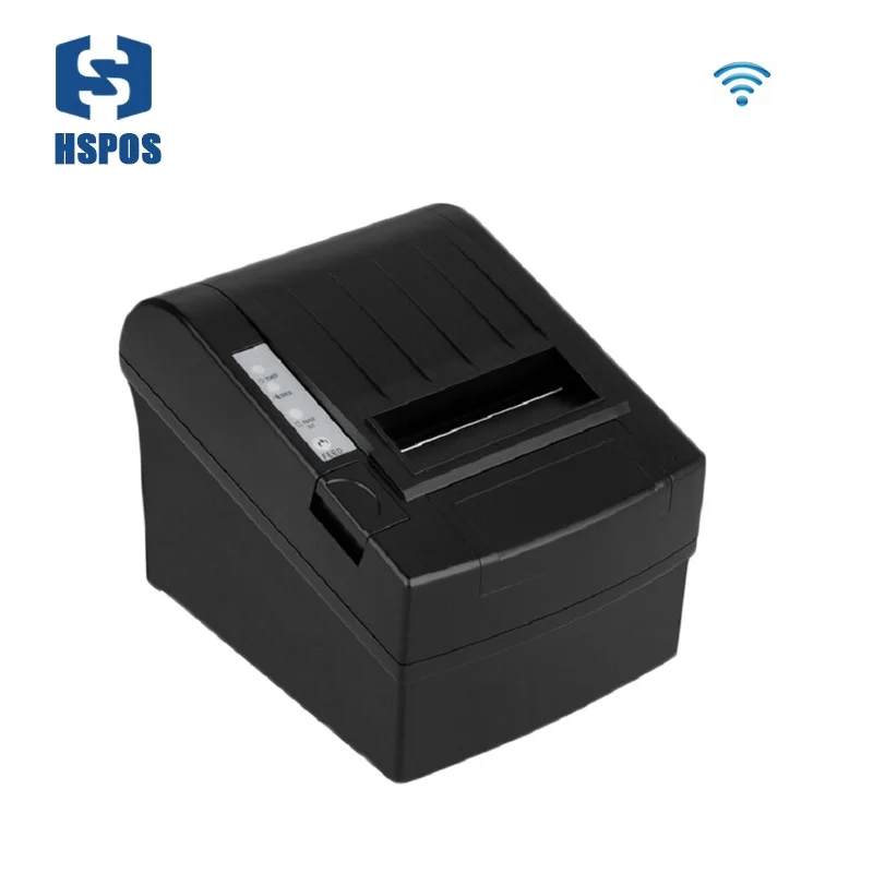 Высокое качество 80 мм pos Wi Fi термопринтер с авто резак поддержка несколько