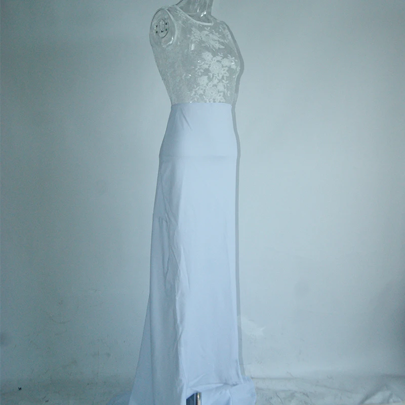 Платье с рукавами крылышками прозрачное сзади русалочкой 2016 г. новинка