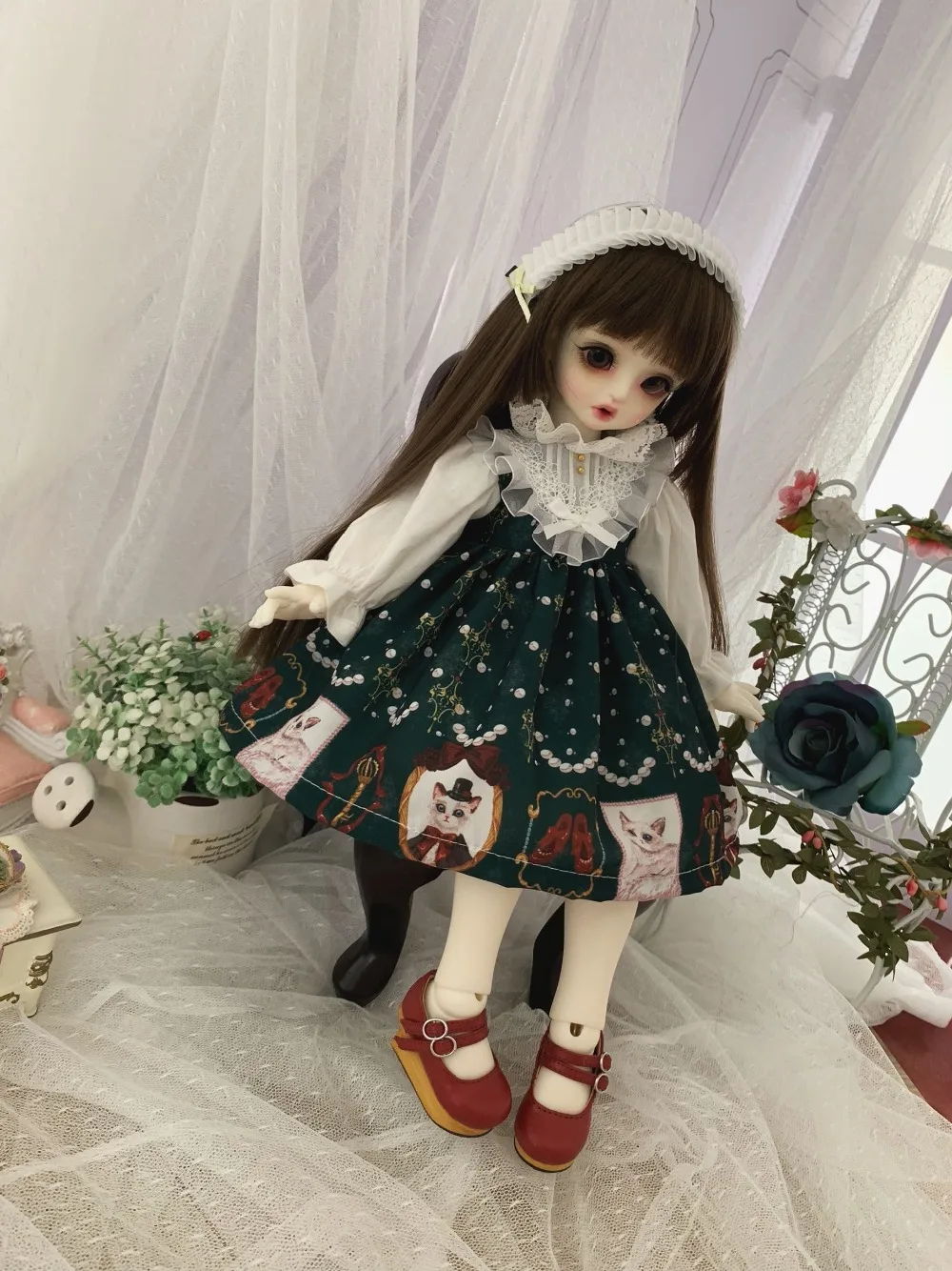 1/4 MSD BJD кукла леди платье Одежда для 1/4 1/6 BJD платье для BJD куклы игрушки аксессуары