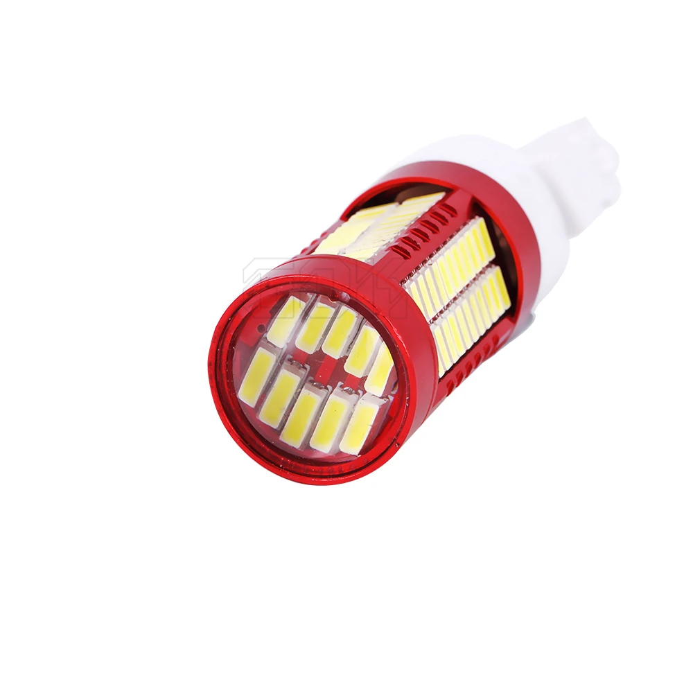 2шт T25 3157 3156 светодиодный 106SMD 4014 сигнальная Поворотная лампа белый светильник