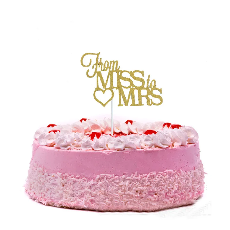 Chicinlife 1 шт. от Miss To Mrs торты для свадьбы девичник декор вечеринки свадебный душ