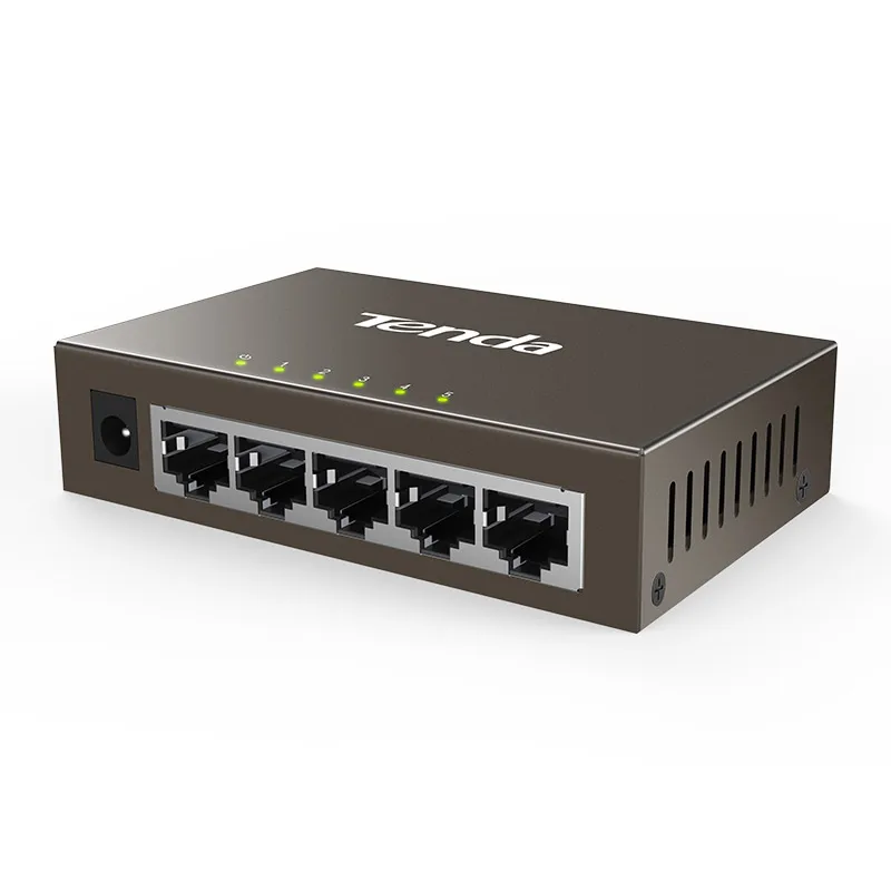 Tenda TEG1005D 5 Порты и разъёмы 10/100/1000 Мбит Gigabit Ethernet сетевой коммутатор концентратор LAN