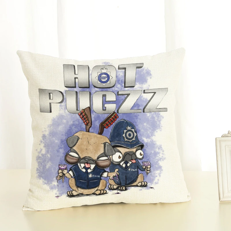 Новый Лидер продаж серия волшебных собак Офисная наволочка для подушек в