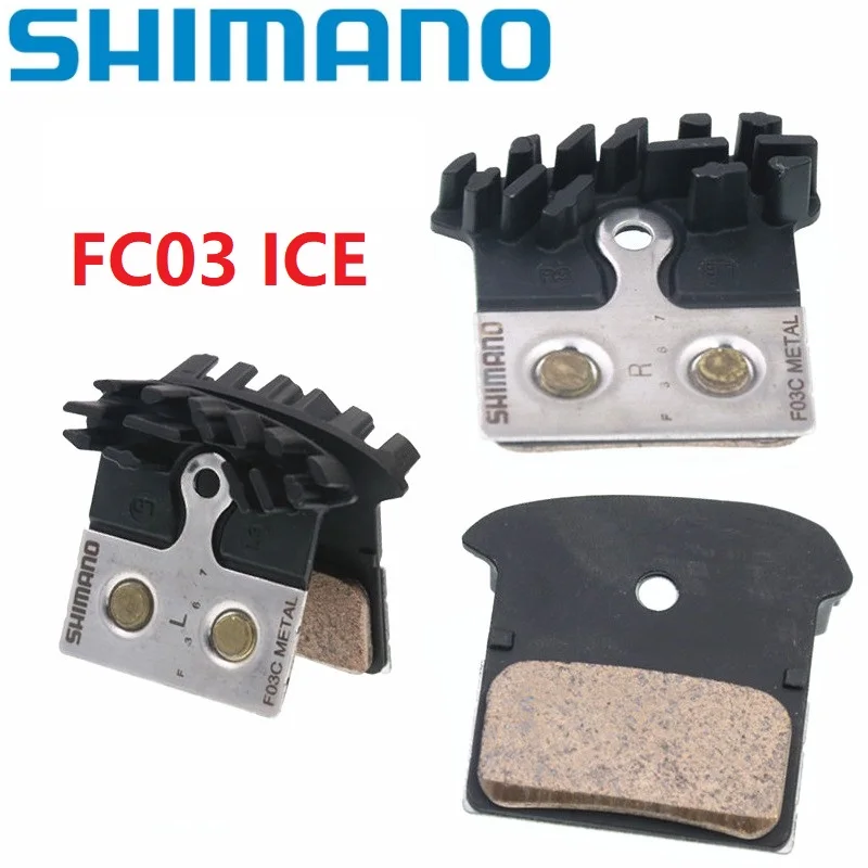 SHIMANO SLX XT R DEORE FC03 металлические ледяные технологии дисковые Тормозные колодки MTB