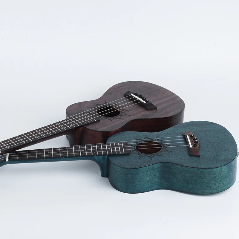 Гитара Сопрано 23 дюйма четыре струны Гавайского красного дерева|Укулеле| |