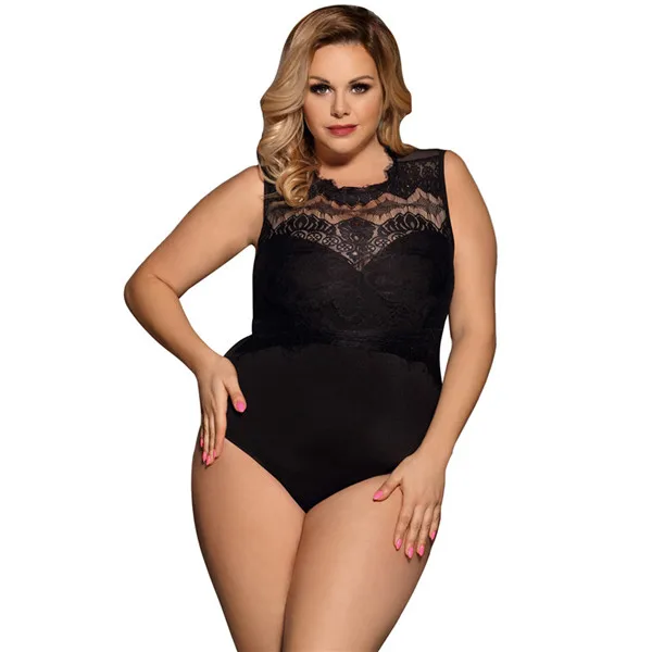 Black Bodysuit Bag Кружевное облегающее боди размера плюс, летний сексуальный женский комбинезон без рукавов, черный, белый, розовый, комбинезон для женщин RW80472 - Цвет: Black Bodysuit Bag