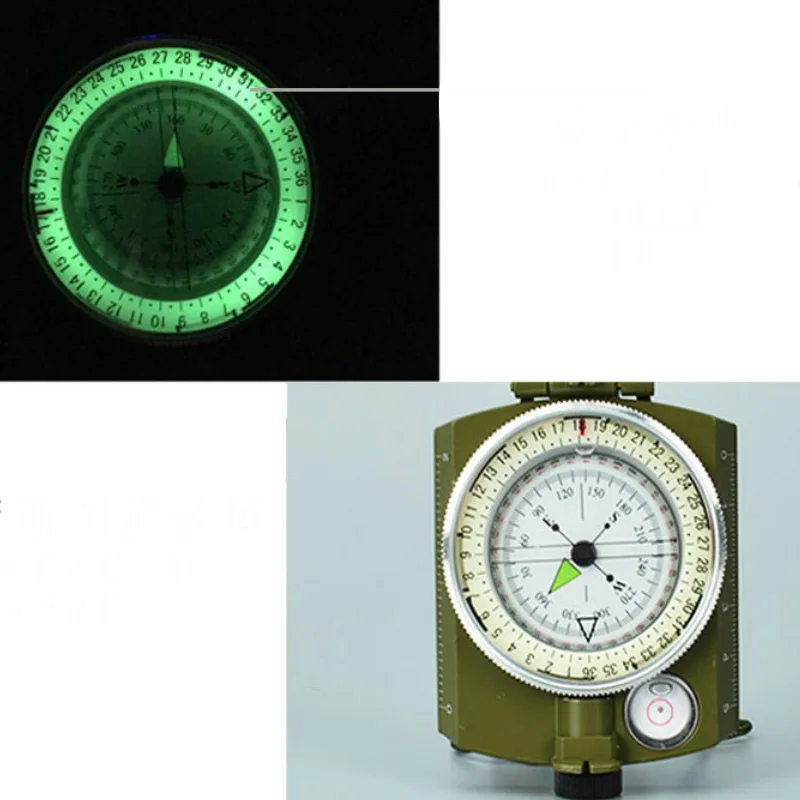 Все металлические высококачественные складные со светящимися компасами