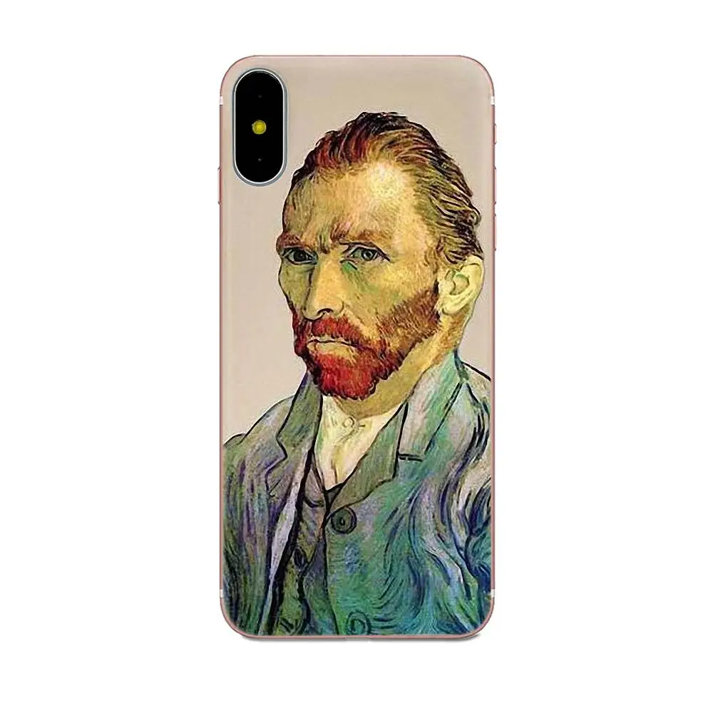 ТПУ чехол для телефона Samsung Galaxy Note 5 8 9 S3 S4 S5 S6 S7 S8 S9 S10 mini Edge Plus Lite Doctor Who Van Gogh