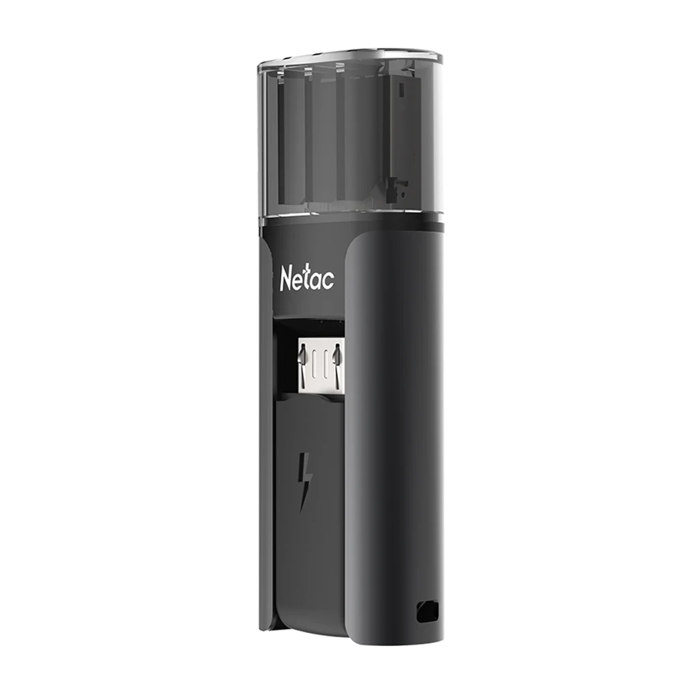 Netac U295 двойной Micro USB зарядный флеш-накопитель черный 16 ГБ 32 64 2 0 флэш-диск USB2.0 OTG