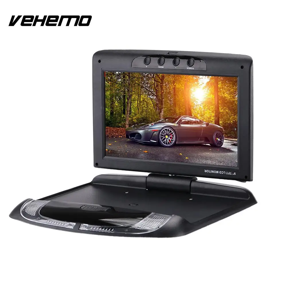 Vehemo 9-дюймовый ультратонкий автомобильный DVD-монитор Автомобильный дисплей