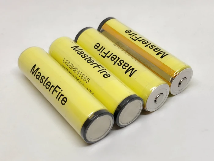 MasterFire 100% Original LG LGDBHE41865 2500mAh HE4 Lithium Battery 18650 3.7V Protected Batteries with PCB 20A discharge | Электроника