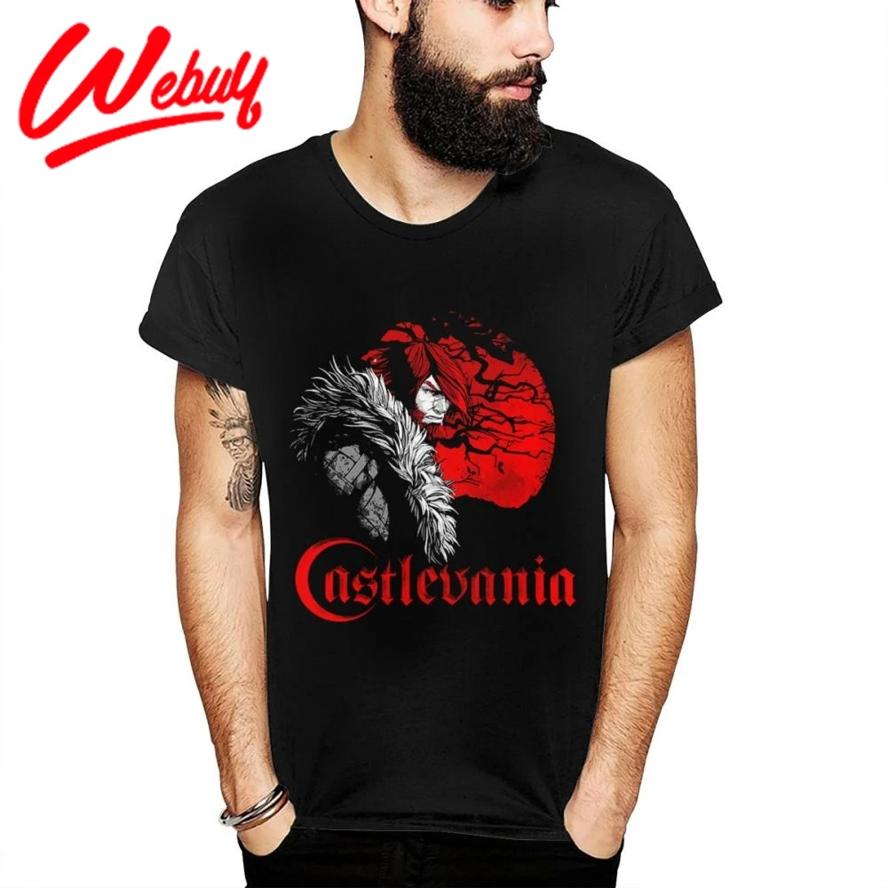 

Natural Cotton Castlevania T Shirt Darkness Knight Lord Of Shadow New Design For Unisex T-shirt Classic O-neck Top Tee Plus Size