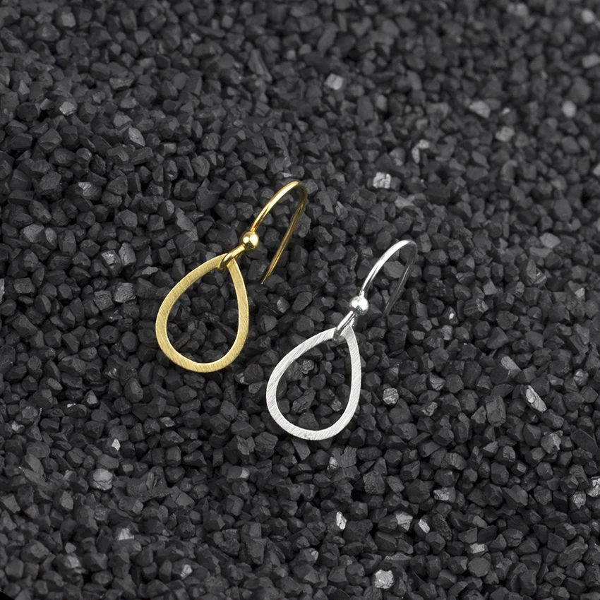 2017 Minimal Rainbow Raindrops Drop Earrings For Women Stainless Steel Dangle Brincos Ear Wire Hooks Earings Fashion Jewelry BFF|earrings
